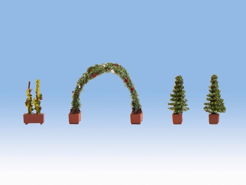 Noch 14022 HO規 Rose Arch 玫瑰拱門