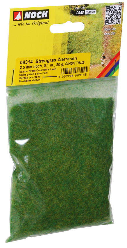 Noch 08314 Scatter Grass “Ornamental Lawn” 2,5 mm, 20 g