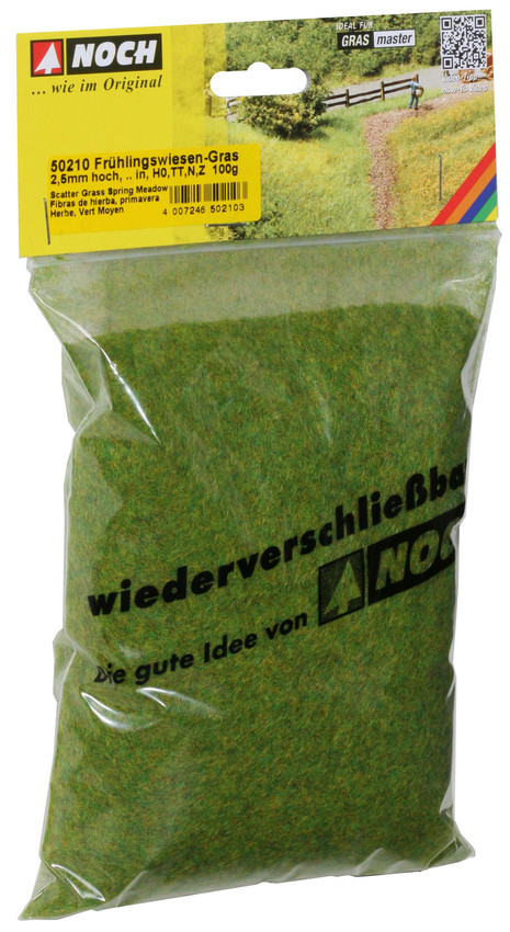 Noch 50210 Scatter Grass “Spring Meadow” 2,5 mm, 100 g