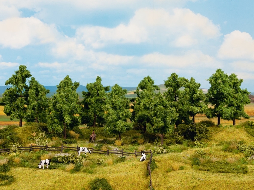 Noch 24602 Deciduous Trees 6 pieces, 14 - 18 cm high