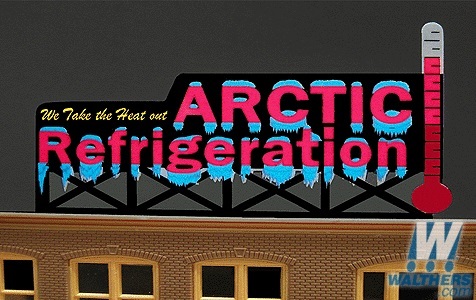 Micro Structures 9582 Arctic Refrigeration  霓紅燈.會亮