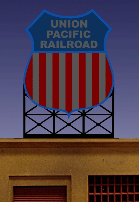 Micro Structures 88-1801 聯合太平洋霓虹招牌