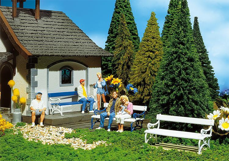 Faller 331734 G規 Benches 長椅.8張