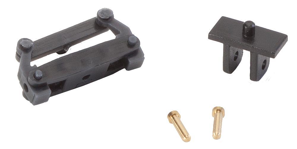 Faller 163052 HO規 Front axle, assembled for passenger car sprinters, without wheels (12 mm) 前軸 (12mm)