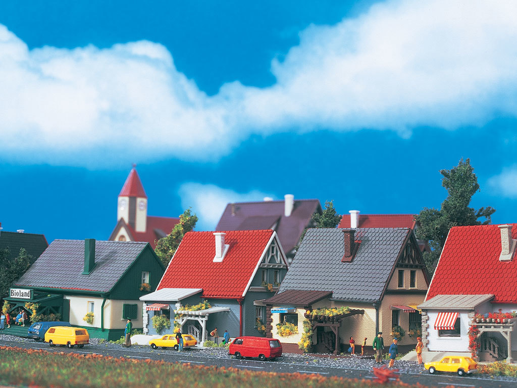 Vollmer 49575 Z規 4棟房屋