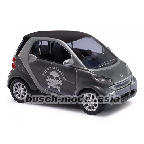 Busch 46116 HO規 Smart Fortwo Parkplatzpirat