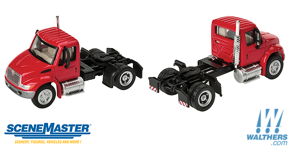 SceneMaster 949-11131 HO規 Single-Axle Semi Tractor