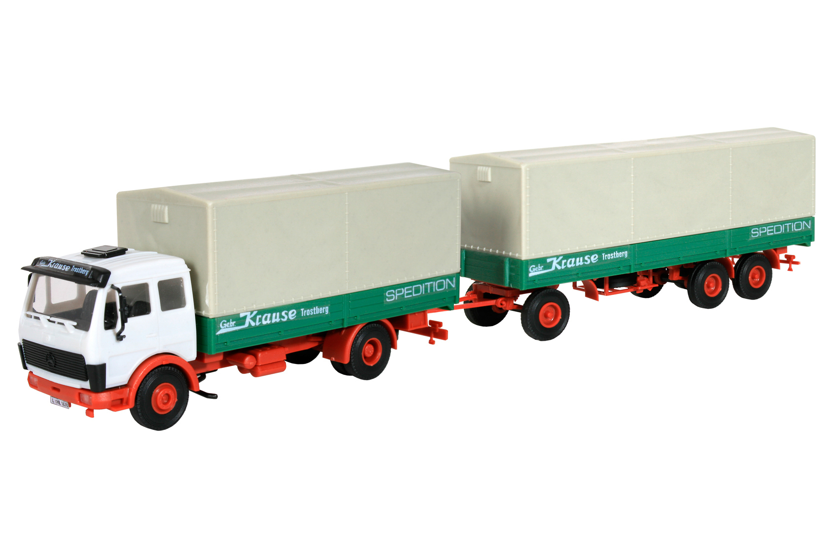 Kibri 14640 HO規 卡車+拖車.套件