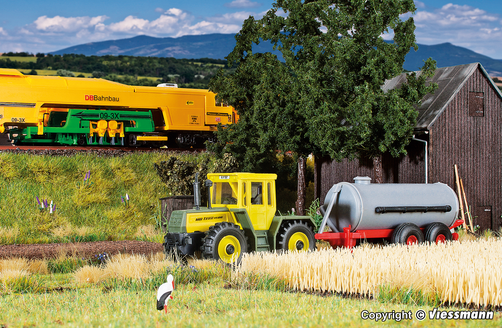 特價 Kibri 22234 HO規 油罐拖車.完成品