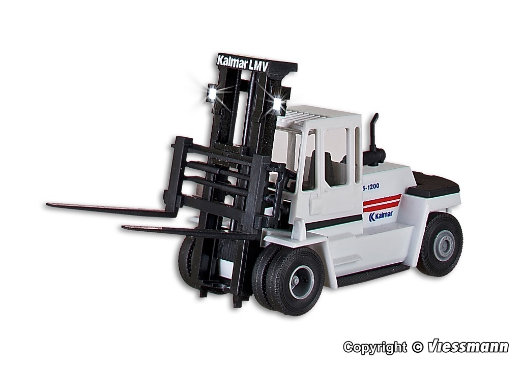 Viessmann 5151 HO Forklift KALMAR with headlights and moving mast
