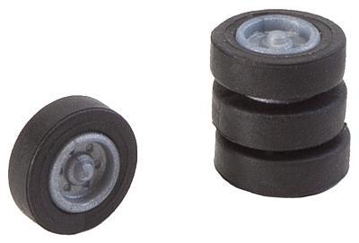 Faller 163107 N規 4 tyres and rims for N lorries 卡車用輪胎