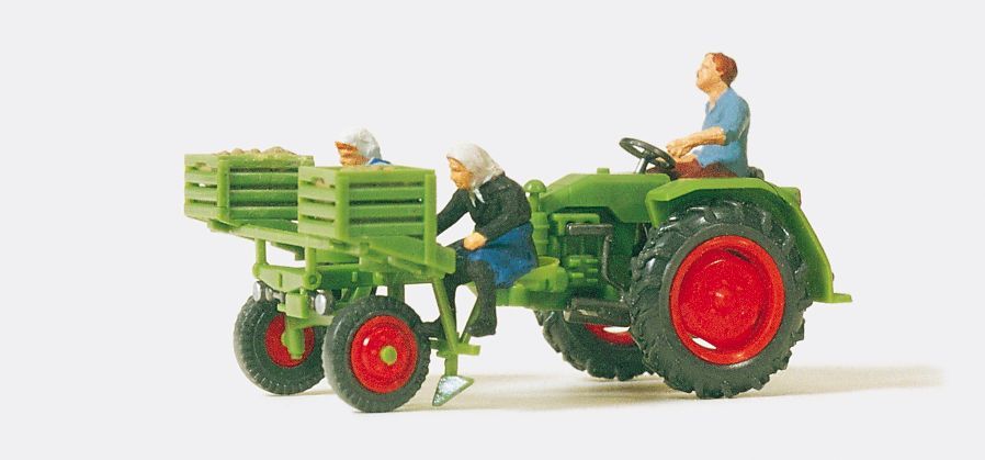 Preiser 17935 HO規 馬鈴薯種植機