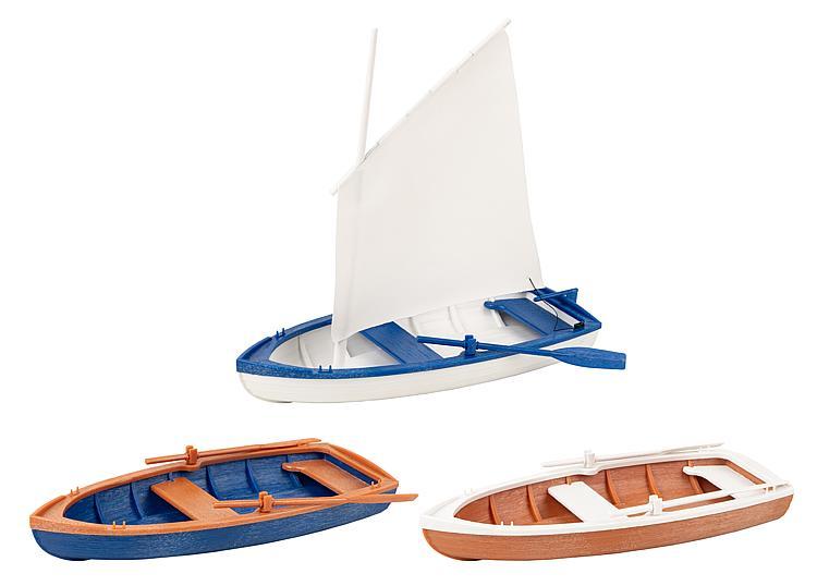 Faller 333150 G規 Rowing.Sailing boats 划艇.帆船