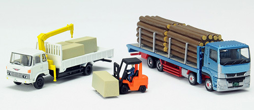 Tomytec Truck系列 307877 N規 製材所的運木車