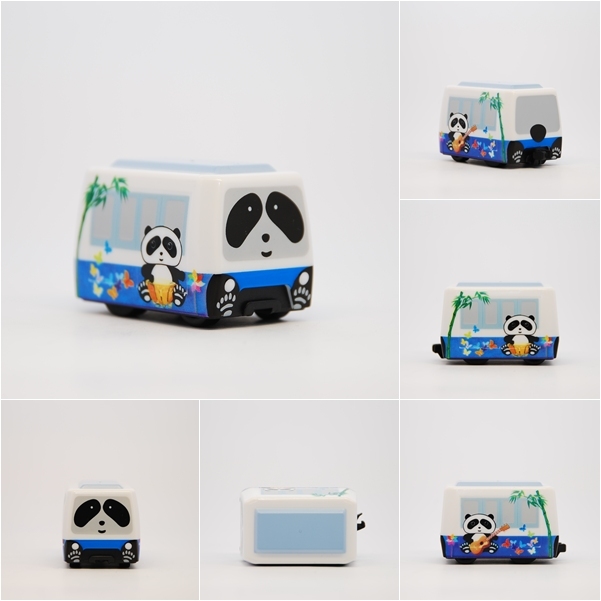 鐵支路 QV016 彩繪木柵線.貓熊