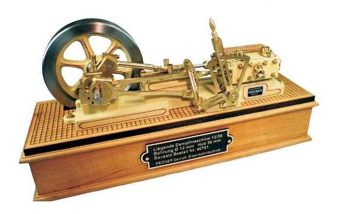 Regner 40701 G規 單鋼蒸氣發動機套件 附飛輪 90mm
