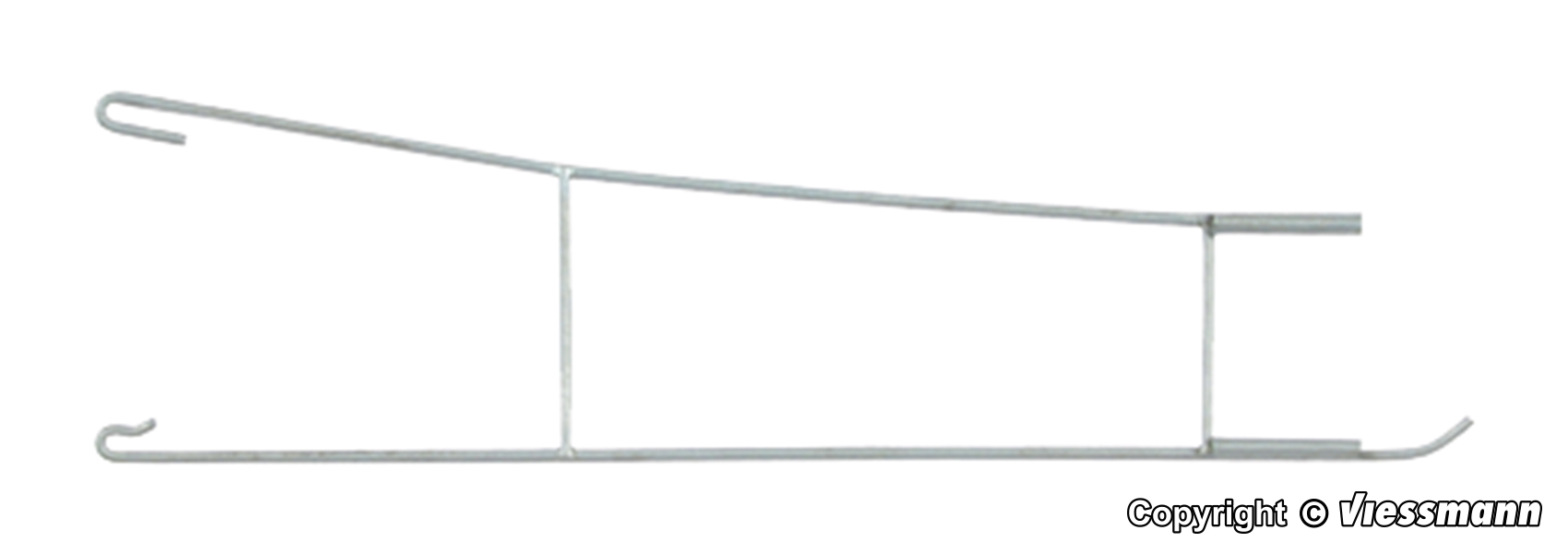 Viessmann 4339 N規 Catenary contact wire equalizing piece 架空線.約3.9cm