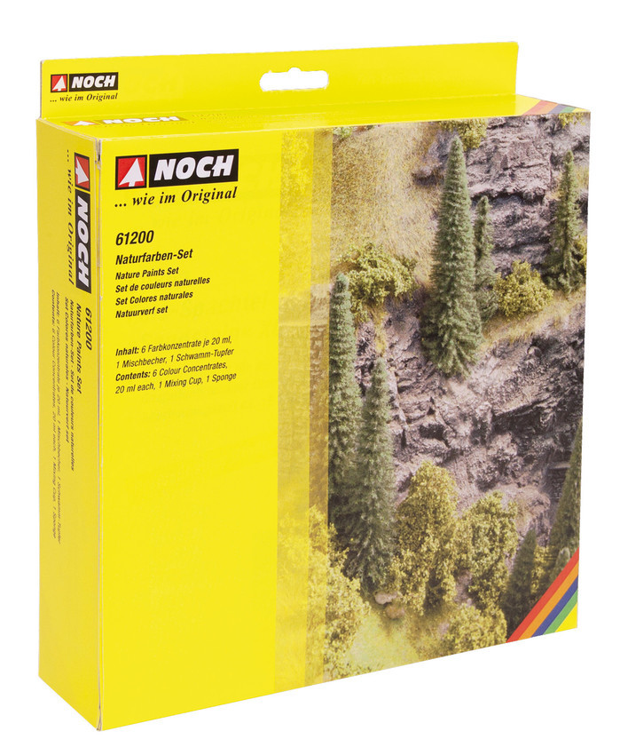 Noch 61200 場景顏料組.6罐