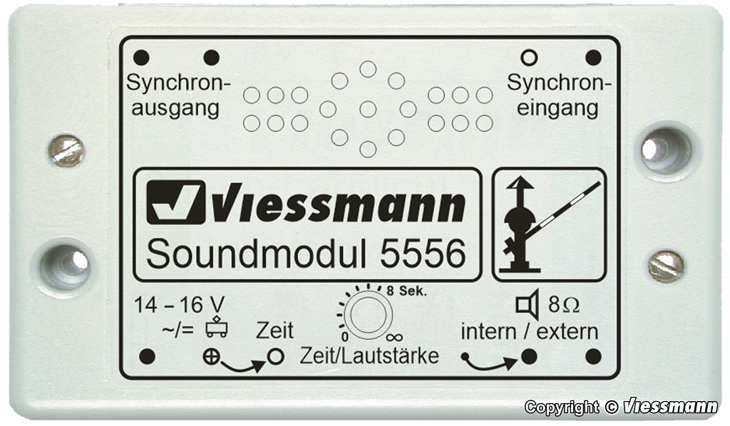 Viessmann 5556 Sound module Level Crossing 平交道音效模組