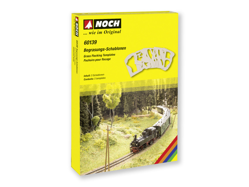 Noch 60139 Grass Flocking Templates