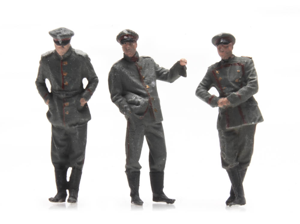 Artitec 387.358 HO規 一戰德軍.3人German officers WW1