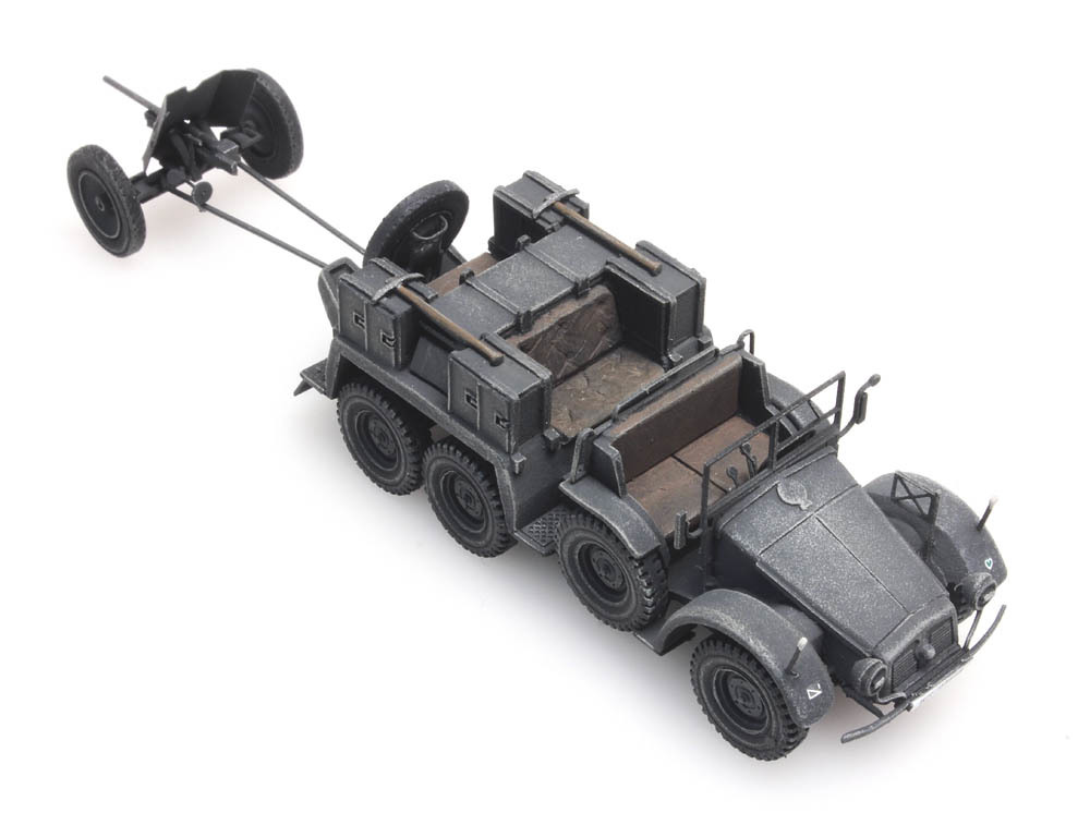 Artitec 387.381 HO規 卡車+砲車