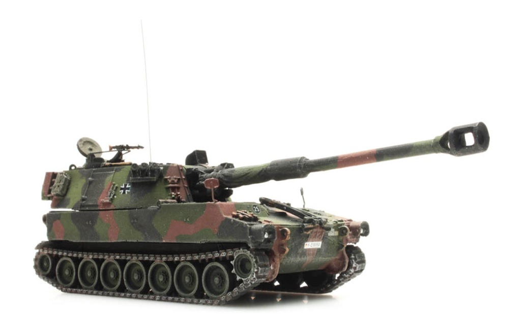 Artitec 6870096 HO規 BRD M109 A3G Flecktarnung 坦克