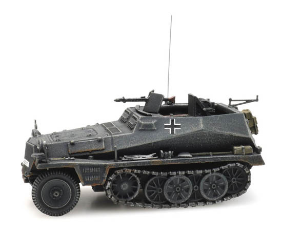 Artitec 6870275 HO規 WM SdKfz 250/2 grau 裝甲履帶車