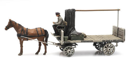 Artitec 387.428 HO規 VG&L Paard en wagen 馬車