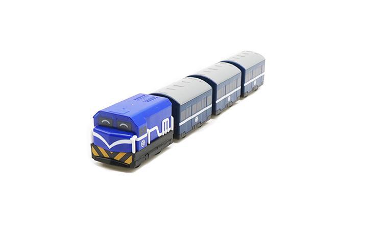 鐵支路 QV008T3 普通列車(藍) 迴力列車