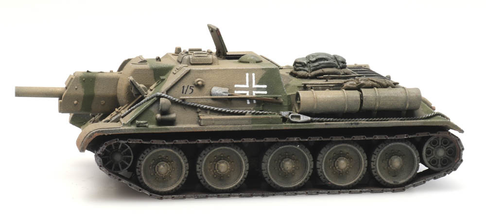 Artitec 6870231 HO規 SU-122 Beutefahrzeug 坦克