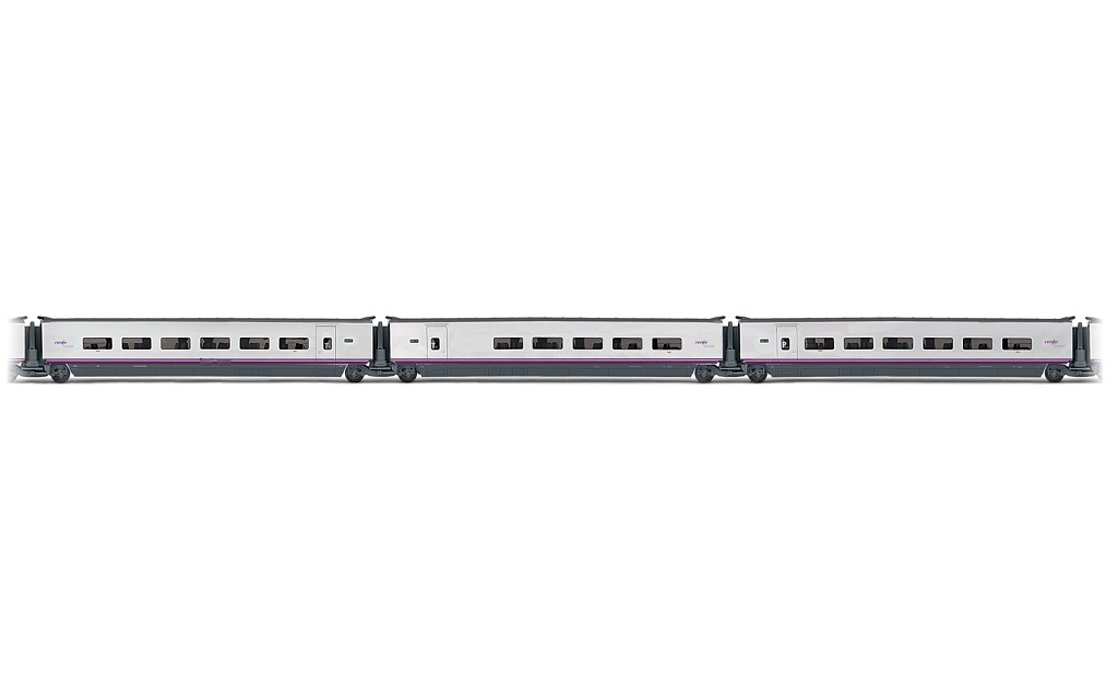 Electrotren E3525 HO scale S-101  Renfe  3-unit set of passenger compartment addition