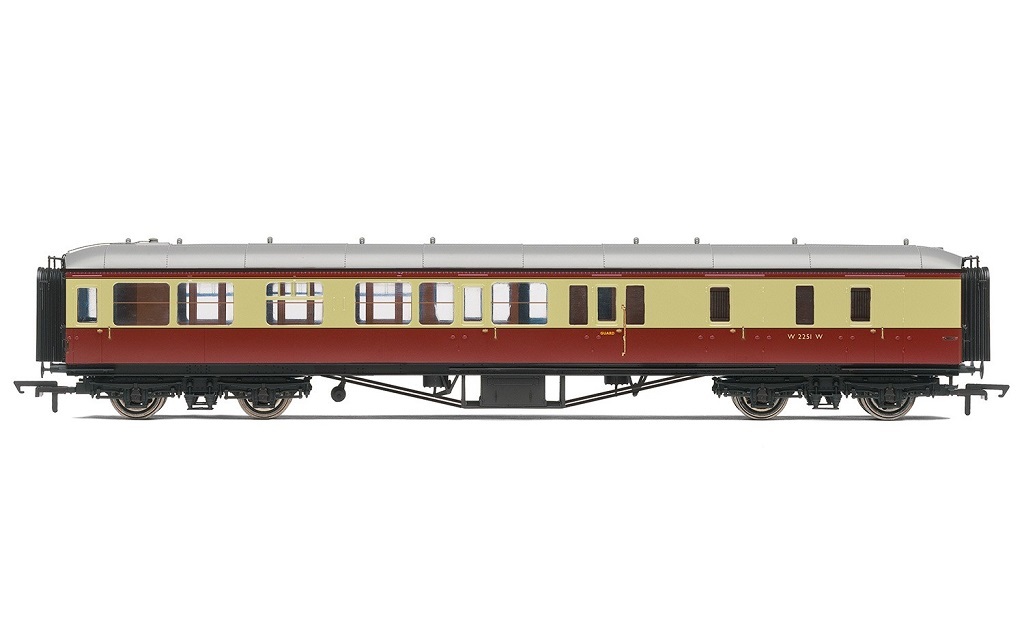 Hornby R4406B HO scale Hawksworth Corridor Brake 3rd class Passenger Compartment