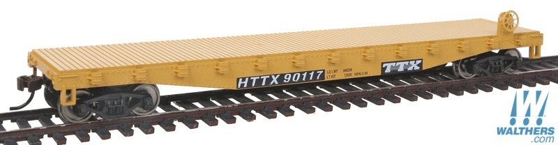 Walthers 931-1463 HO規 平板車.黃