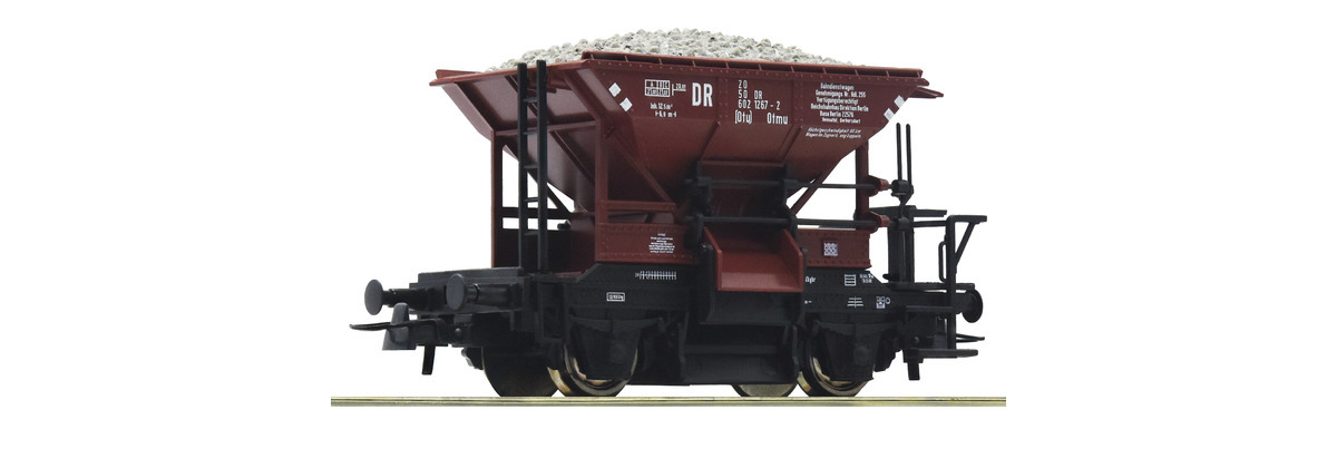 Roco 56247 HO規 DR Talbot ballast hopper car 載料斗車