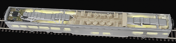 Walthers 933-1083 Pullman Pleasure Dome 客車室內照明套件