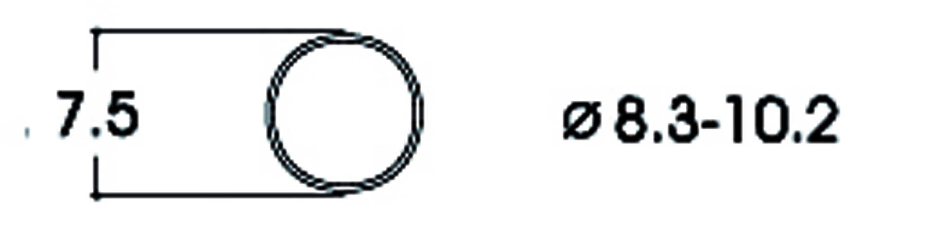 Roco 40068 traction wheel 8.3 10.2mm 膠圈