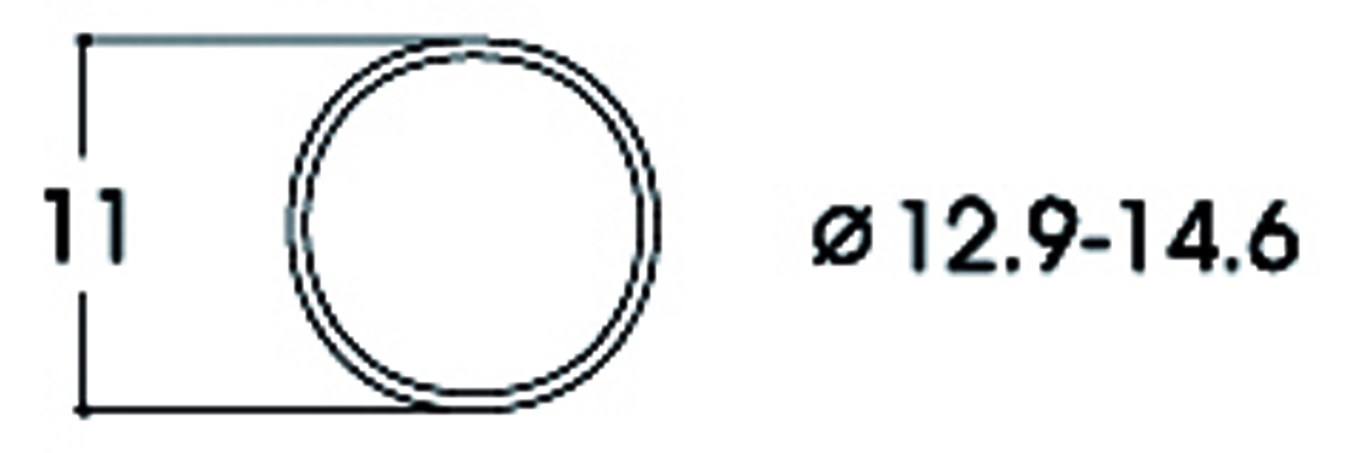 Roco 40070 traction wheel 12.9 14.6mm 膠圈