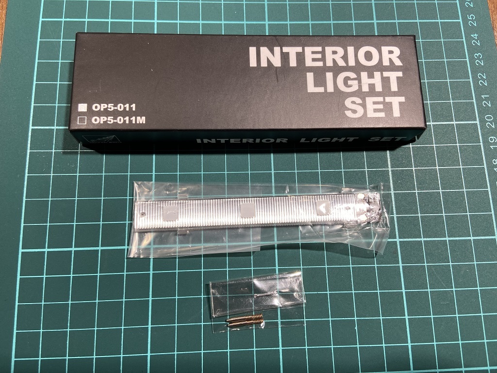 鐵支路 OP5-011 普悠瑪.紅斑馬室內燈 (無動力)