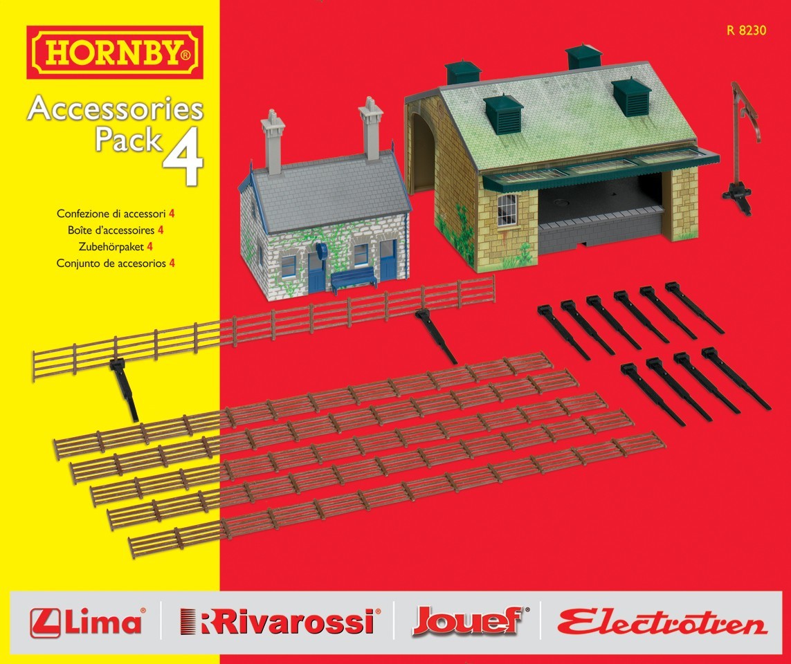 Hornby R8230 HO scale, Building Extension Pack 4