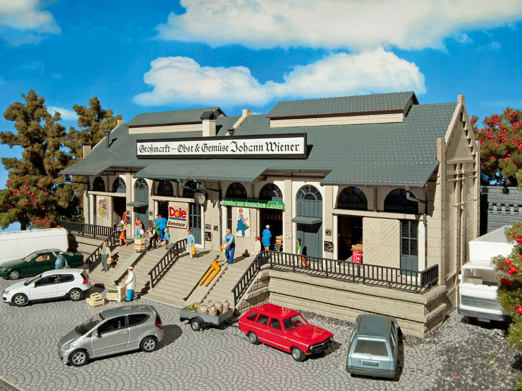 Vollme 43629 HO Scale Großmarkthalle