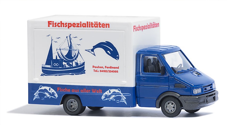 Busch 5423 HO scale, Fish sales truck