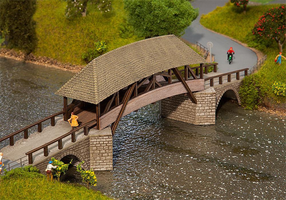 Faller 120494 HO scale, Old timber bridge