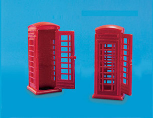 Model Scene 5006 HO規 Telephone Kiosks 電話亭