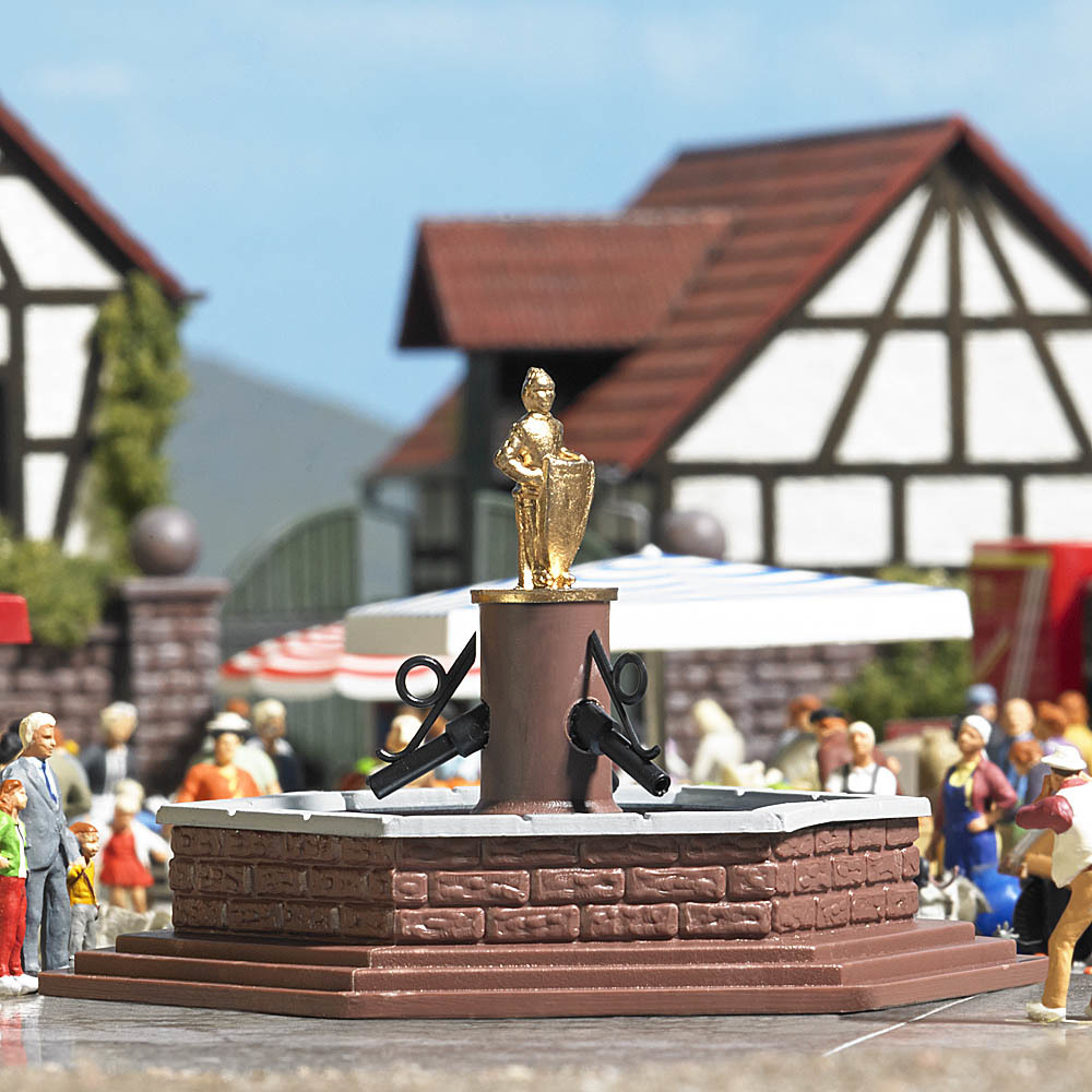 Busch 7728 HO scale, Marketplace Fountain