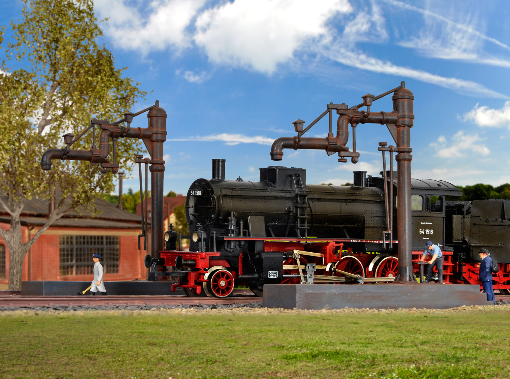 Kibri 39422 HO規 水鶴2個 套件