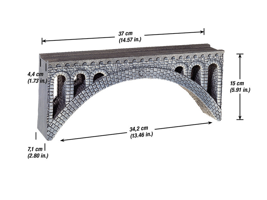 Noch 58670 HO scale, Rhone Viaduct