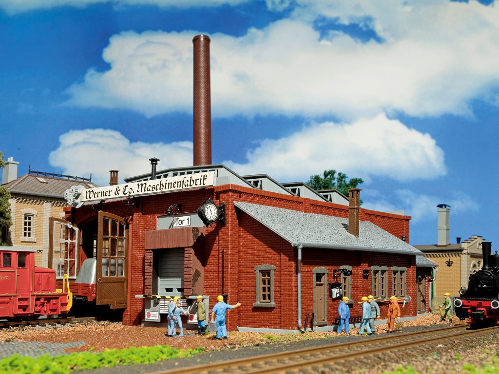 Vollmer 45590 HO scale, Machine factory Werner & Co.