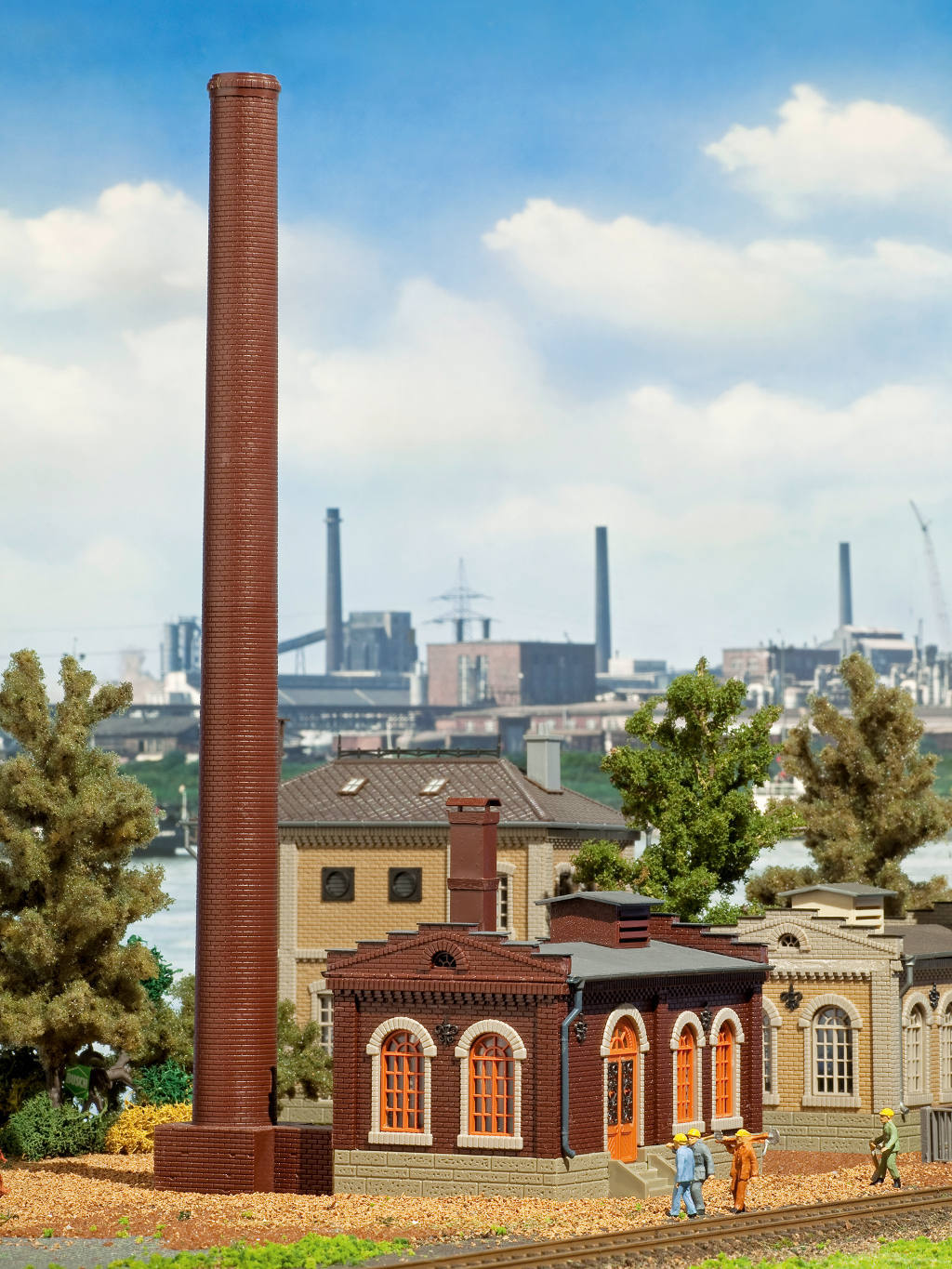 Vollmer 45591 HO scale, Heating plant