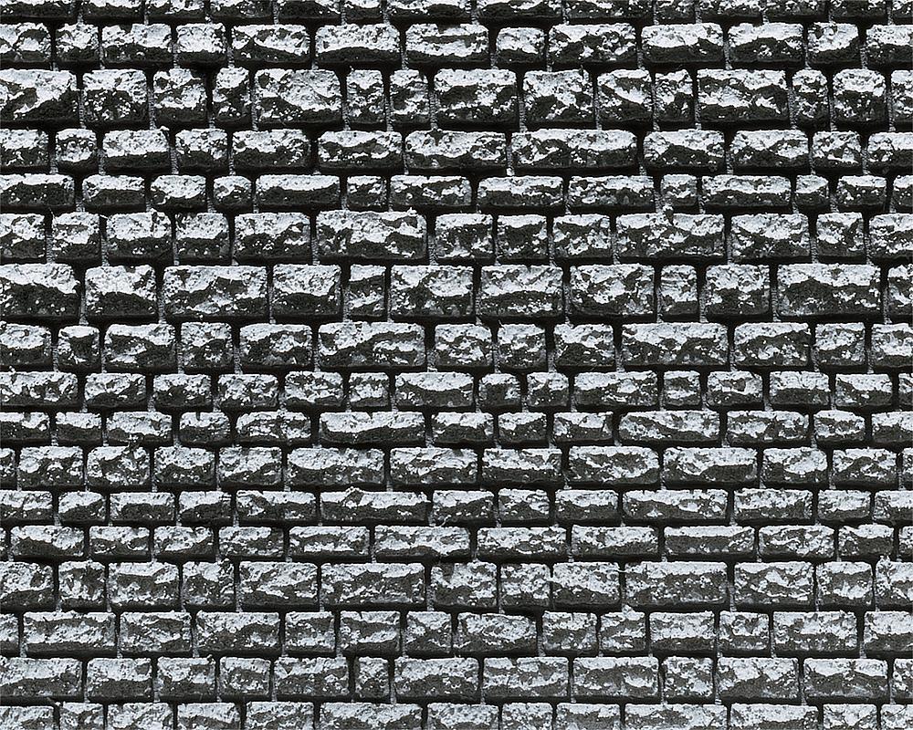 Faller 170863 HO規  Decorative sheet Pros Stretching masonry 石牆 (2入)